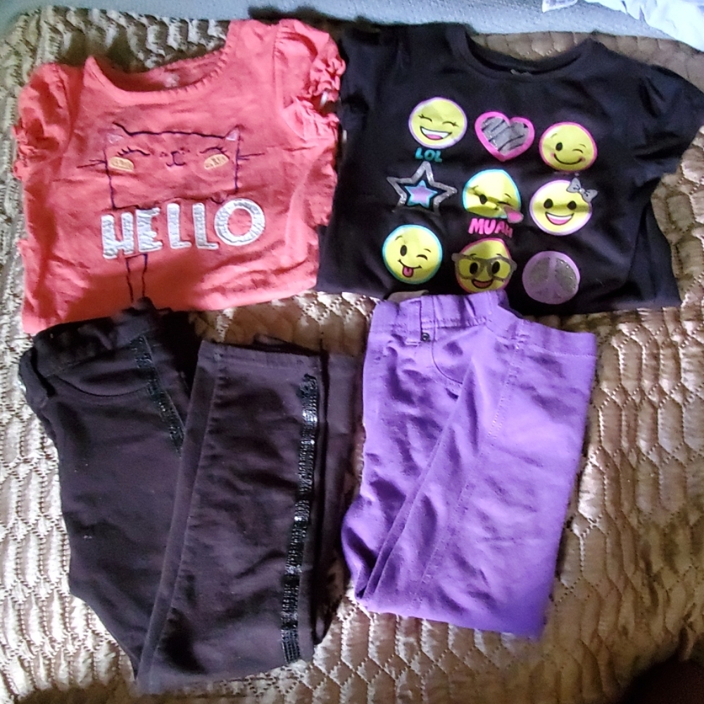 Little girls matching outfits